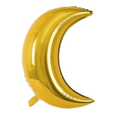 Large Gold Moon Foil Balloon - The Party Room